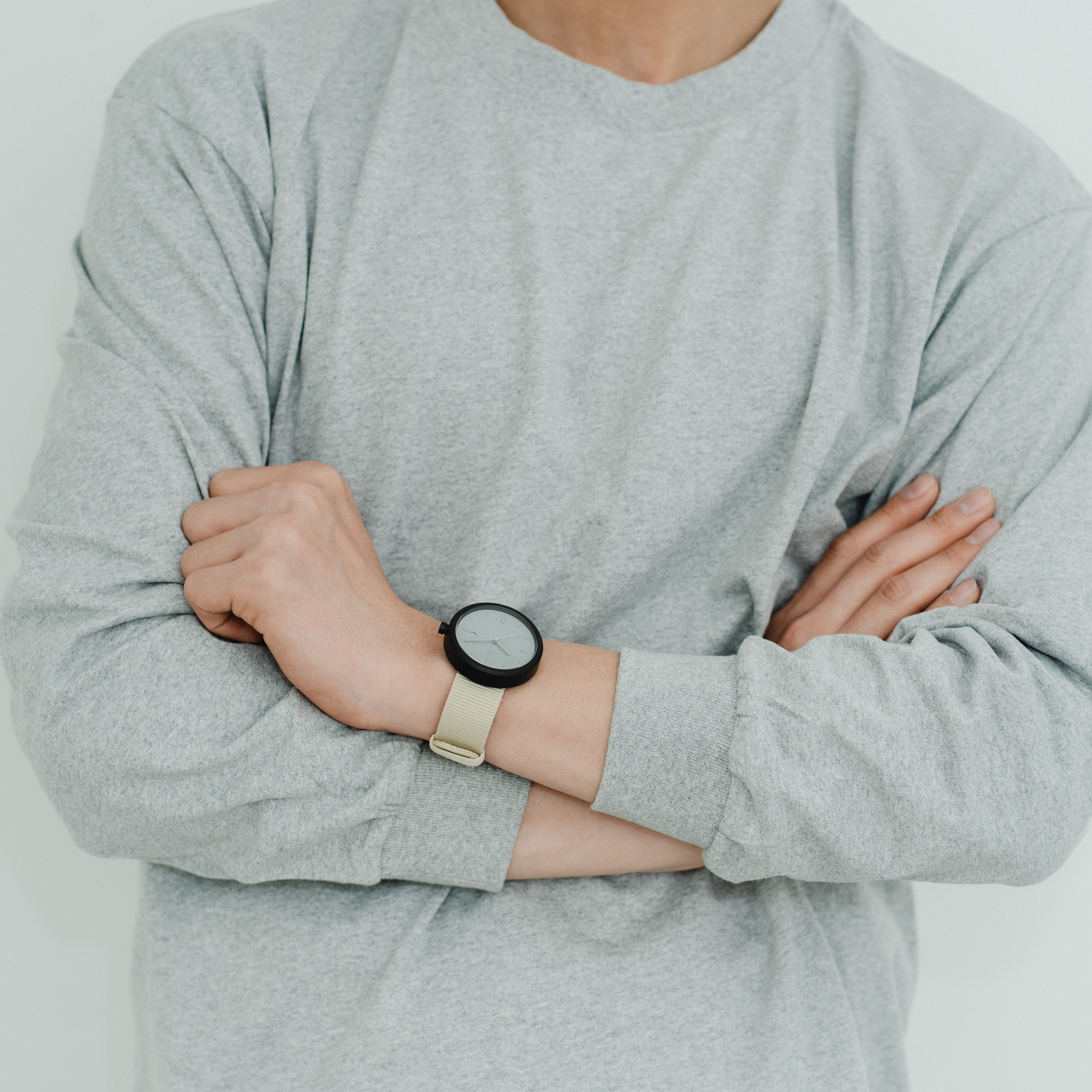 YOT WATCH 40mm Beige / BKGY