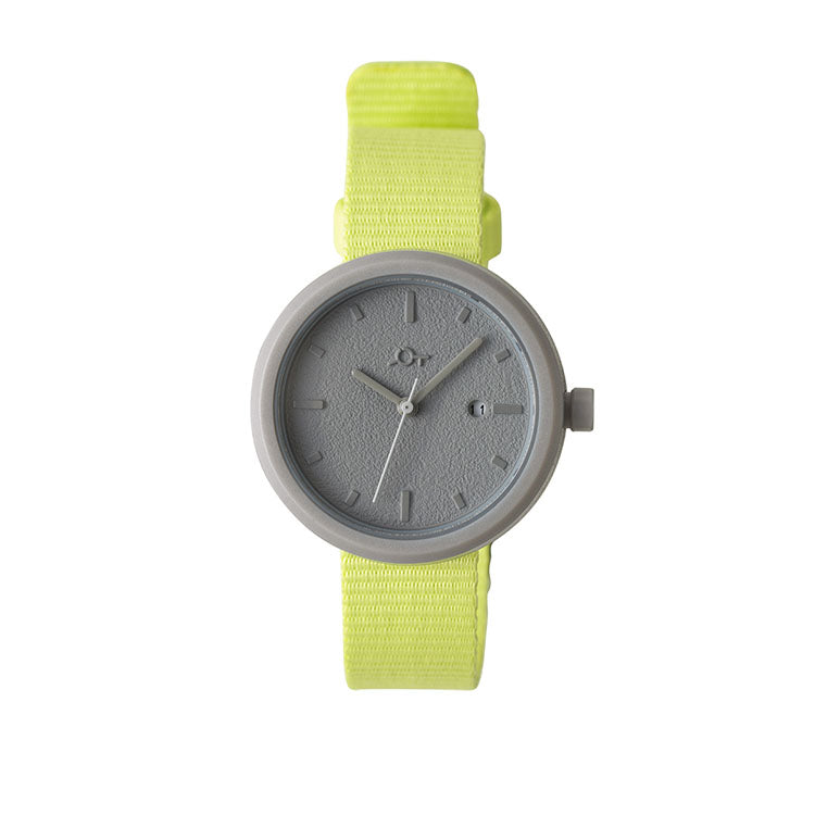 YOT WATCH 32mm Neon Yellow Green / Gray