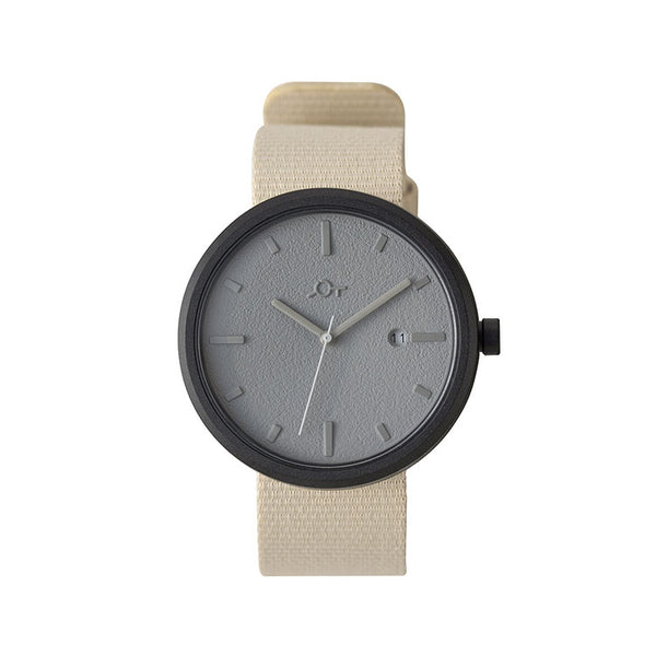 YOT WATCH 40mm Beige / Black Gray