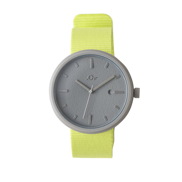 YOT WATCH 40mm Neon Yellow Green / Gray