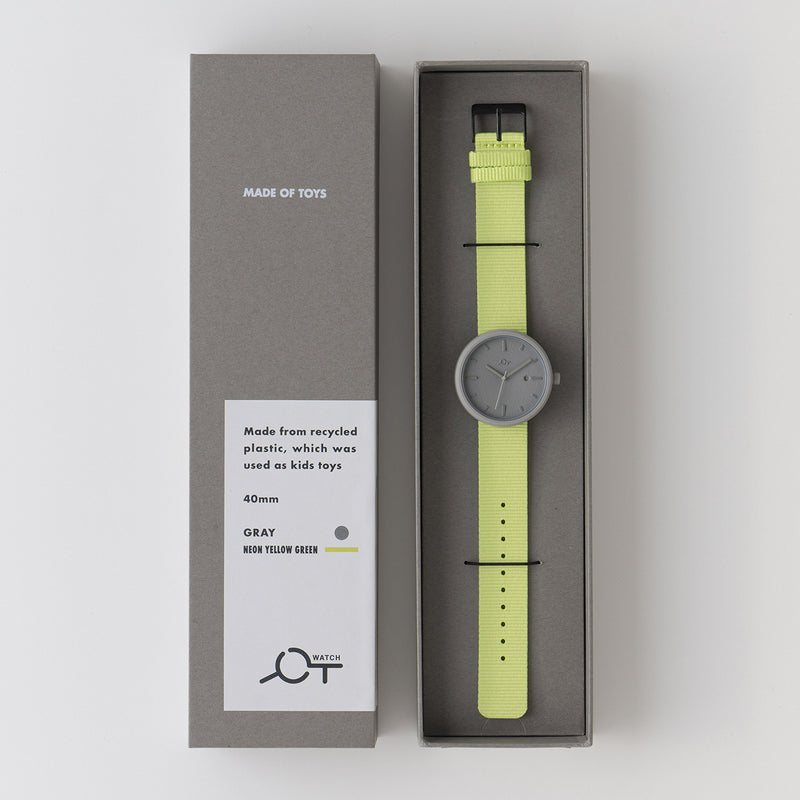 YOT WATCH 40mm　Navy/Black