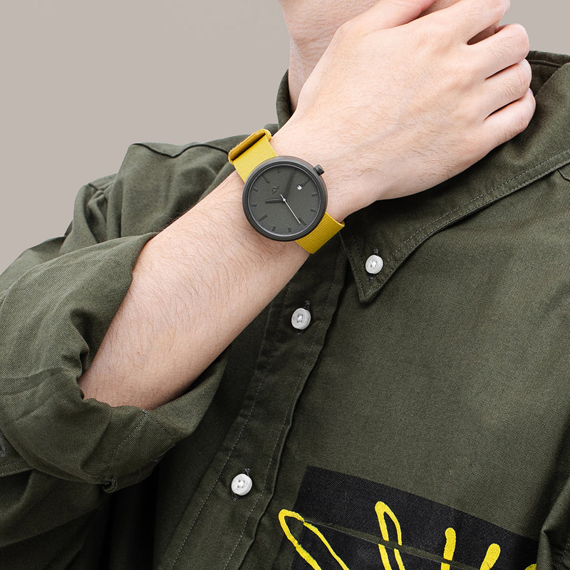 YOT WATCH 40mm　Mustard/Khaki